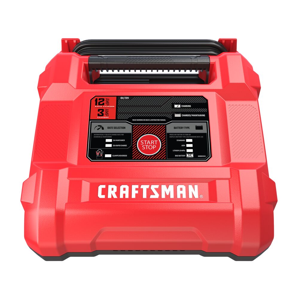 12A 6V MAX*/12V MAX* Fully Automatic Battery Charger and Maintainer Hot on Sale