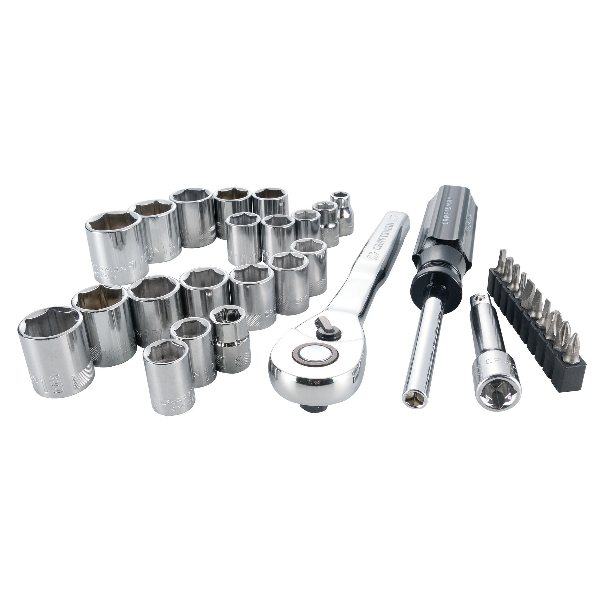 3/8-in Drive 6 Point Mechanics Tool Set (33 pc) Online Sale