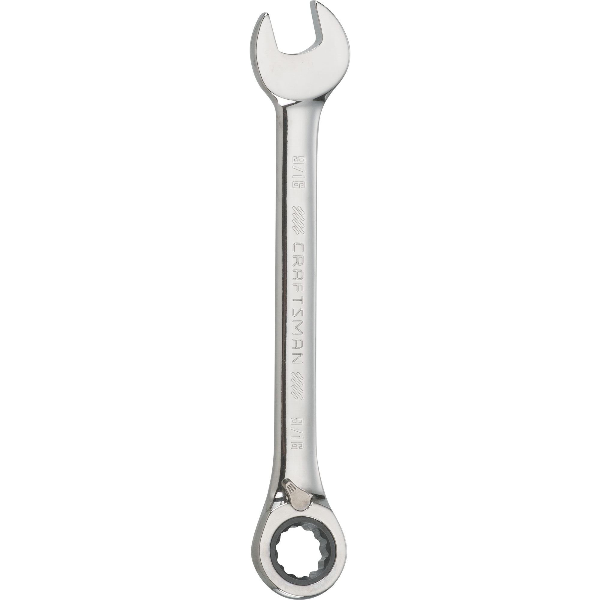 9-16-in 72 Tooth 12 Point SAE Reversible Ratcheting Wrench Online