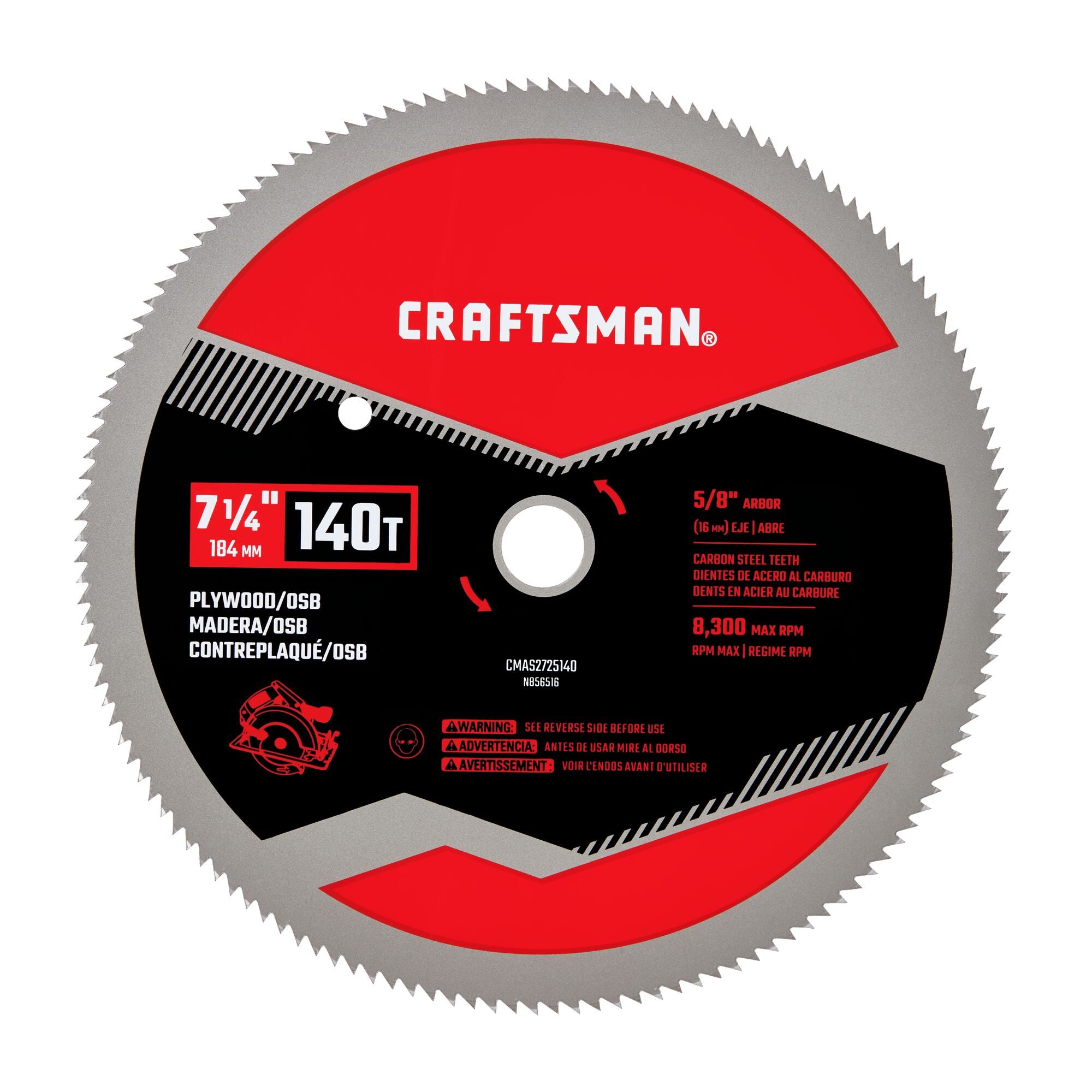 7-1/4-in Plywood Saw Blade (140 Tooth) Hot on Sale