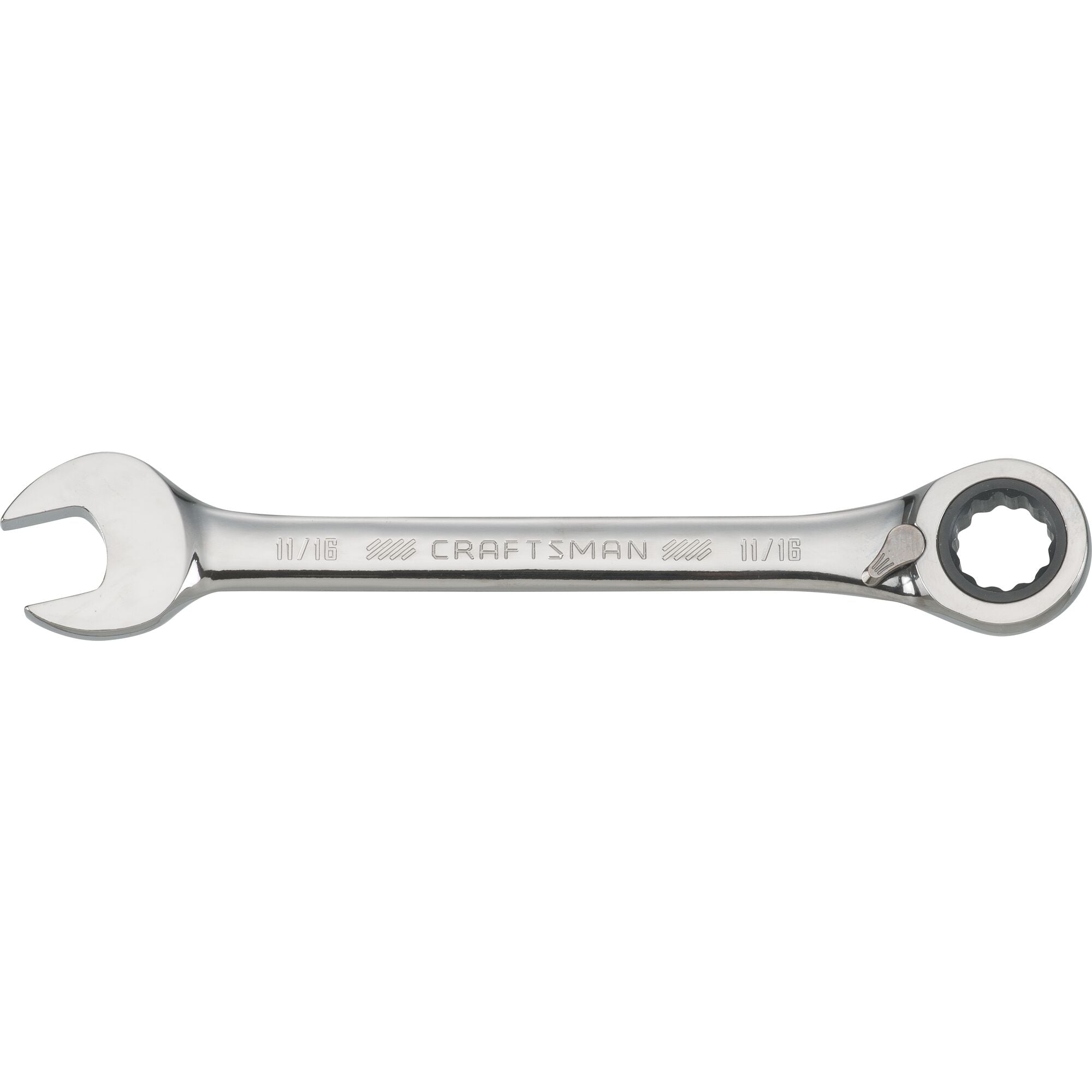 11/16-in 72 Tooth 12 Point SAE Reversible Ratcheting Wrench Sale
