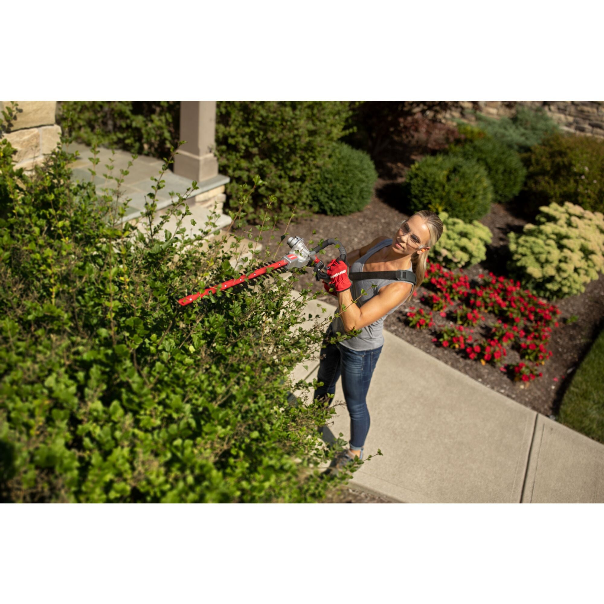 25cc 2-Cycle 22 in. Attachment Capable Gas Hedge Trimmer (HT110) on Sale