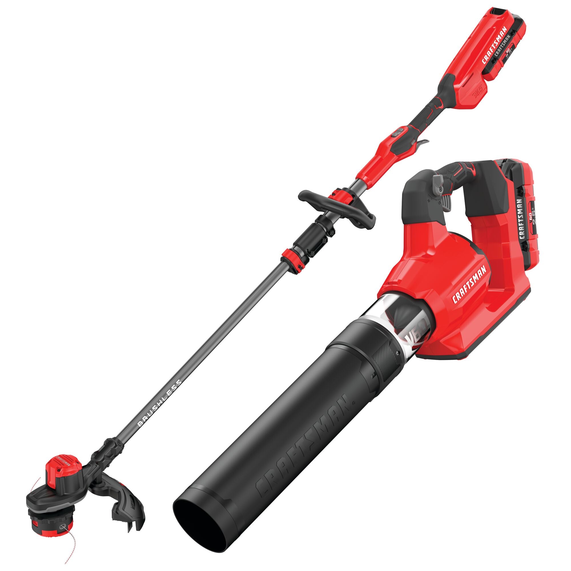 60V MAX* Combo Trimmer/Blower With Two 2.5 Ah Batteries and Charger Discount