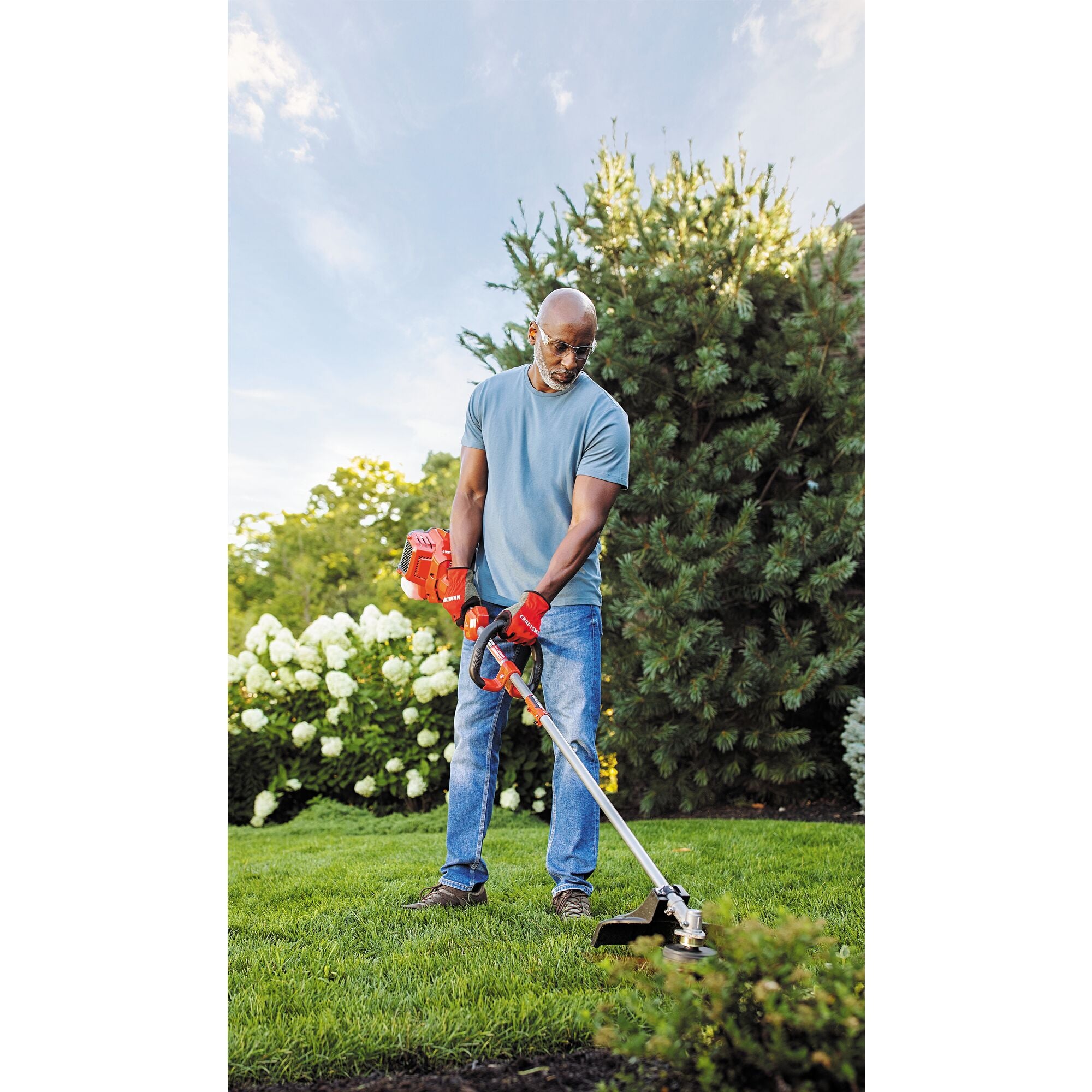 18-in. 27cc 2-Cycle Attachment-Capable Straight Shaft Gas WEEDWACKER® String Trimmer (WS2400) Discount