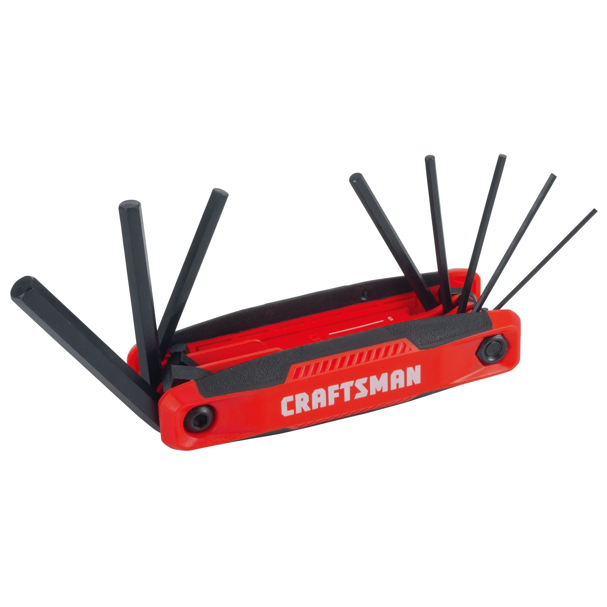 8-Key Metric Folding Hex Key Set Online now