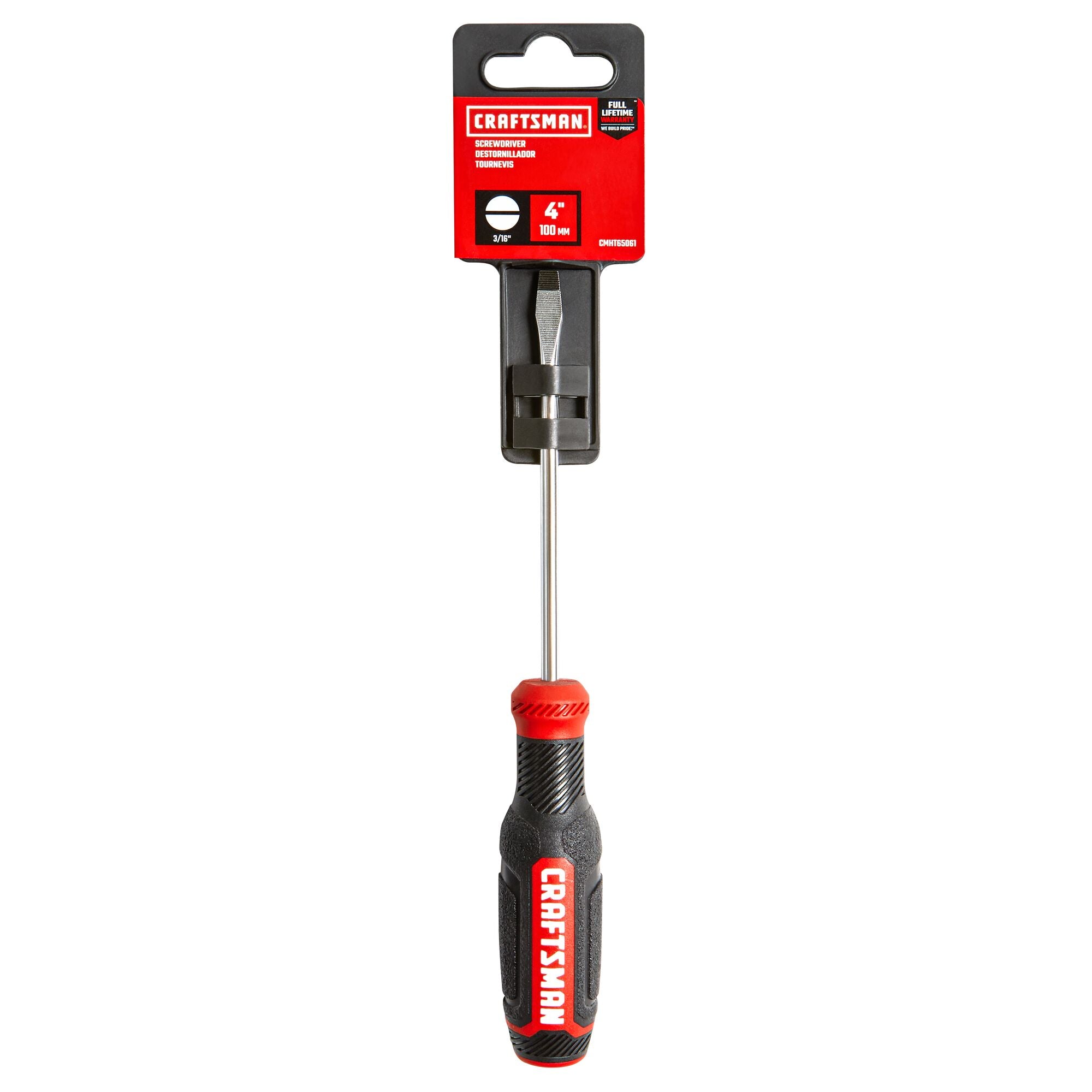 Bi-material Handle Slottedhead Screwdriver Online Hot Sale