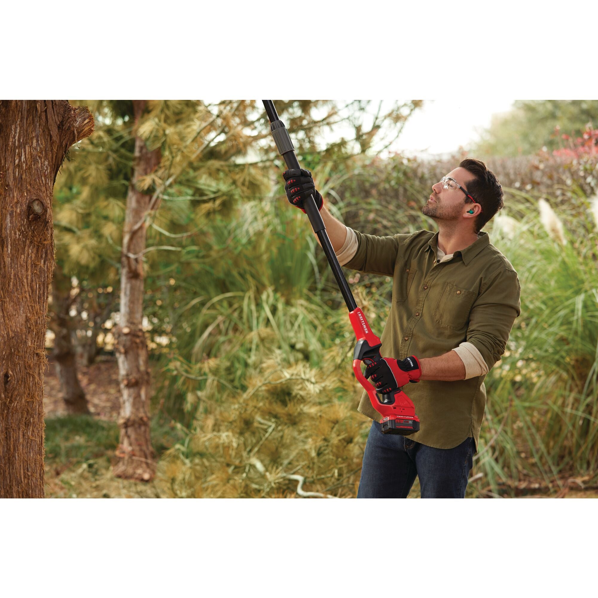 CRAFTSMAN V20* 8-in. Cordless Pole Chainsaw (Tool Only) Hot on Sale