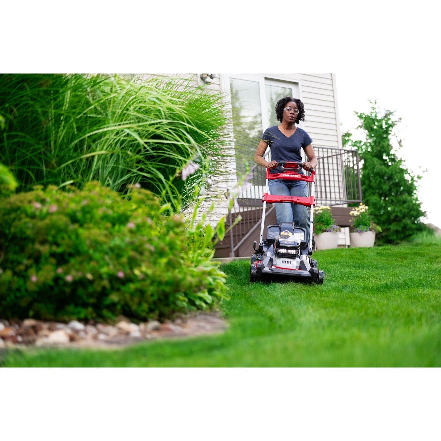 CRAFTSMAN 2xV20* BRUSHLESS RP™ 21″ Rear Wheel Drive Self Propelled Mower Online Sale