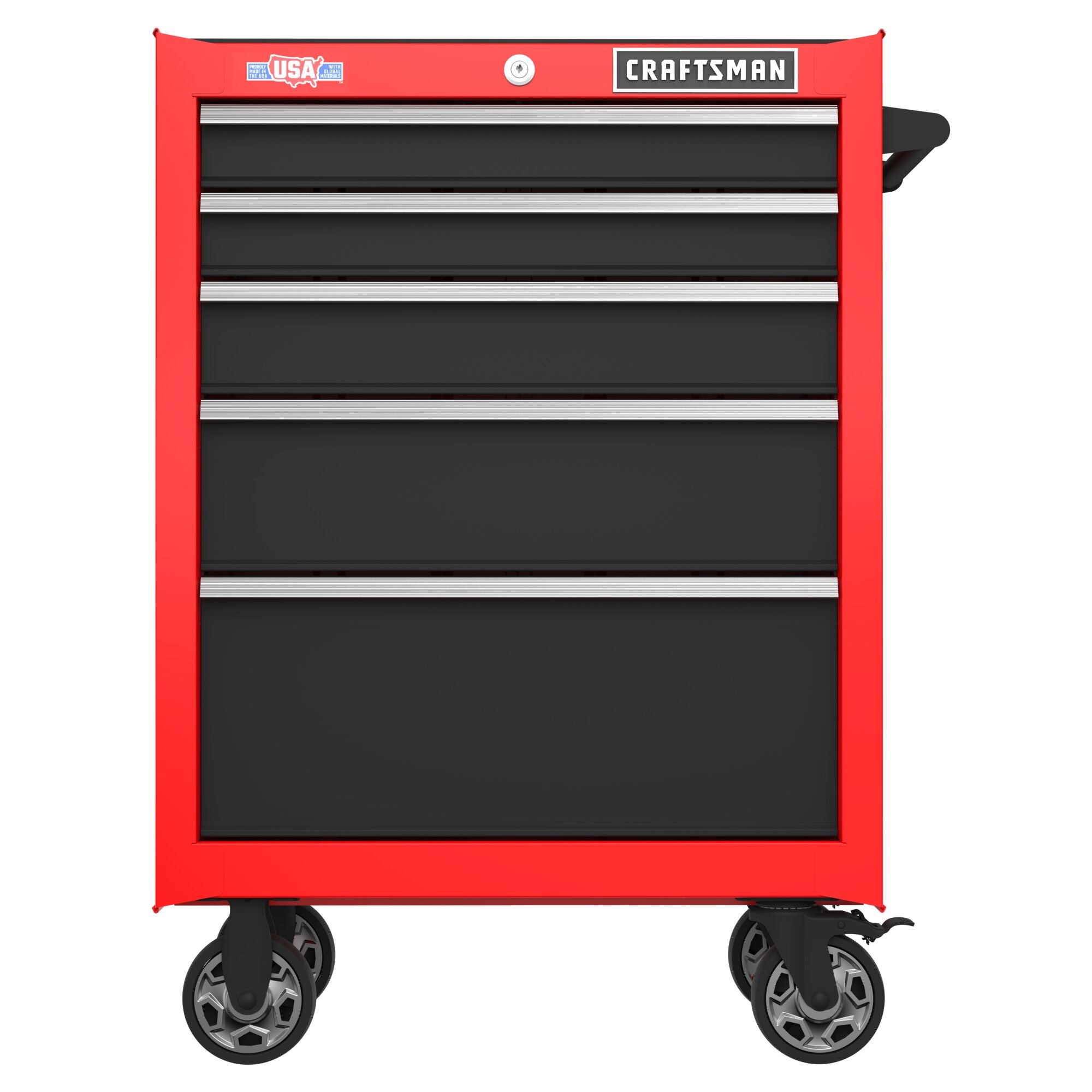 S2000 Series  26 Inch Wide 5-Drawer Rolling Tool Cabinet  – Red on Sale