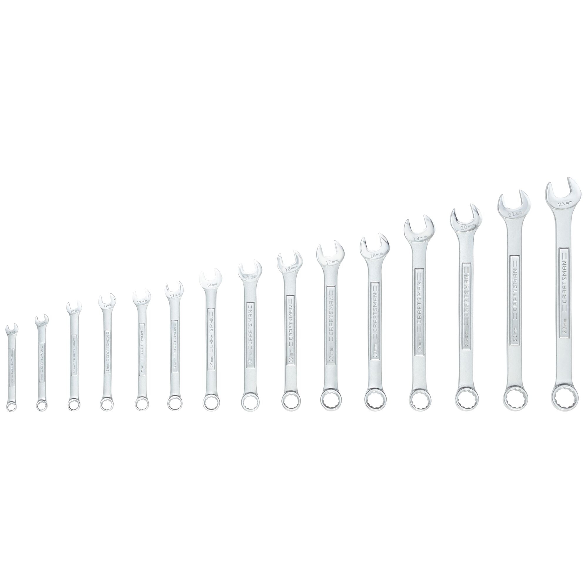 Metric Combination Wrench Set (15 pc) Online now