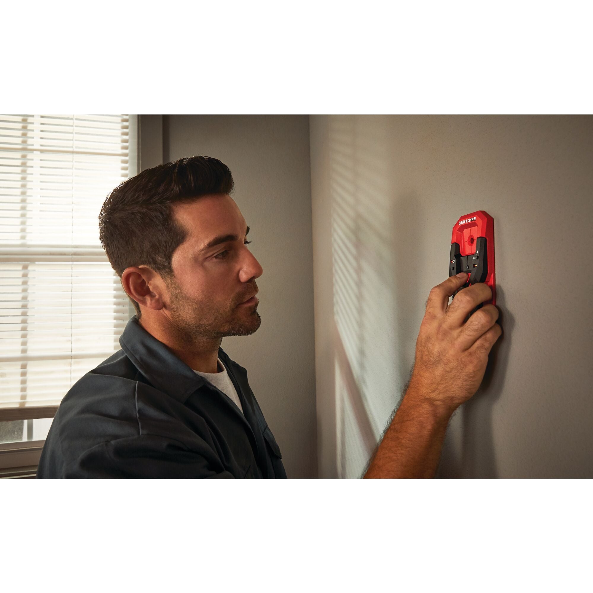 Center Finding 1.5-in Depth Point Stud Finder With AC Detection on Sale