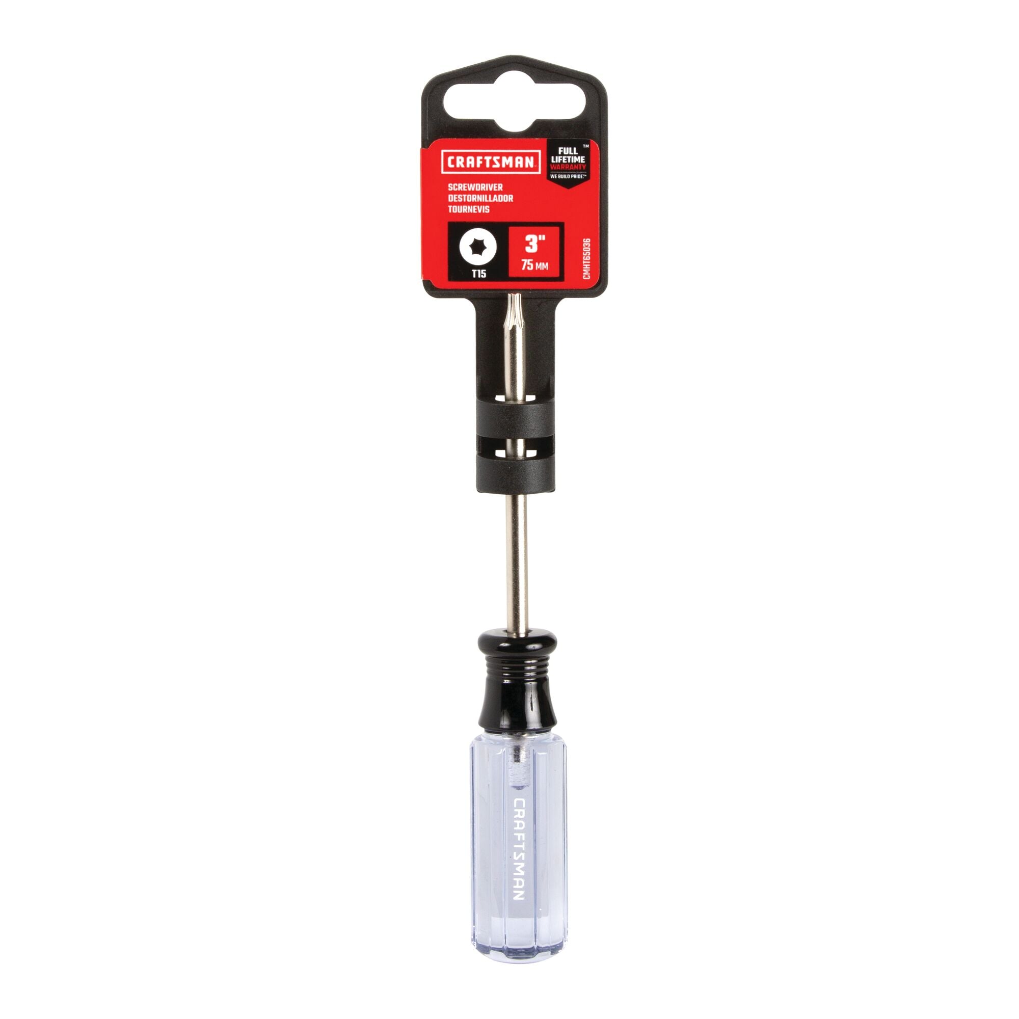 T15 x 3-in Acetate Screwdriver Fashion