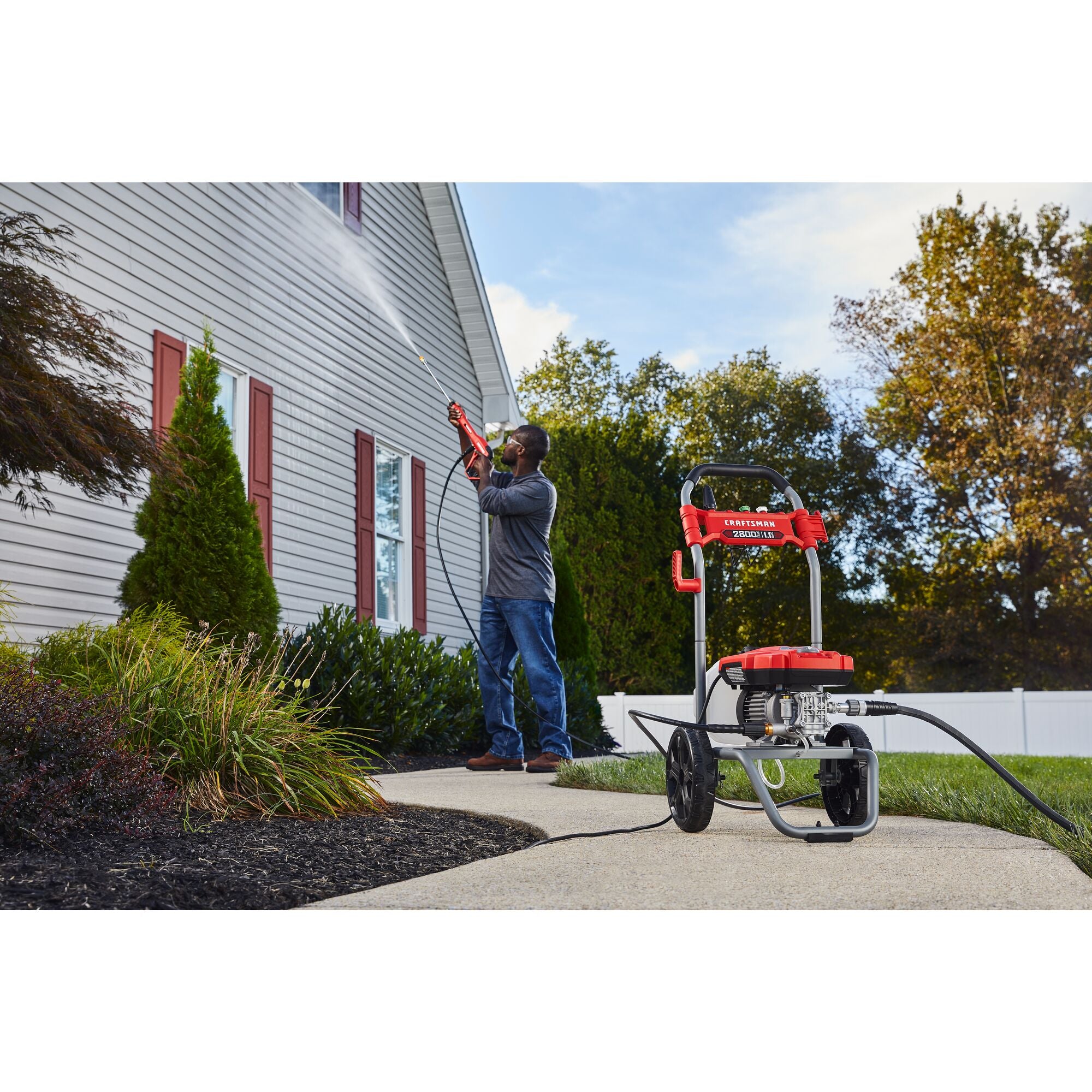Electric Brushless Cold Water Pressure Washer (2,800 MAX PSI*) Hot on Sale