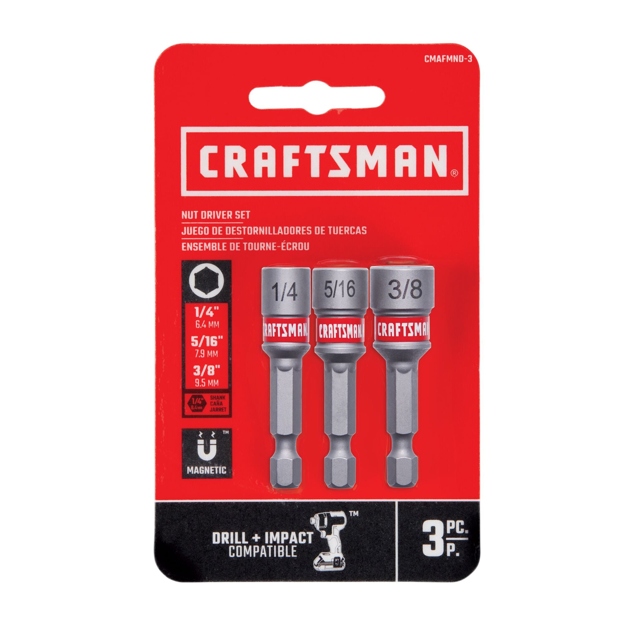 Mag Nut Driver Set – 3 Pack Supply