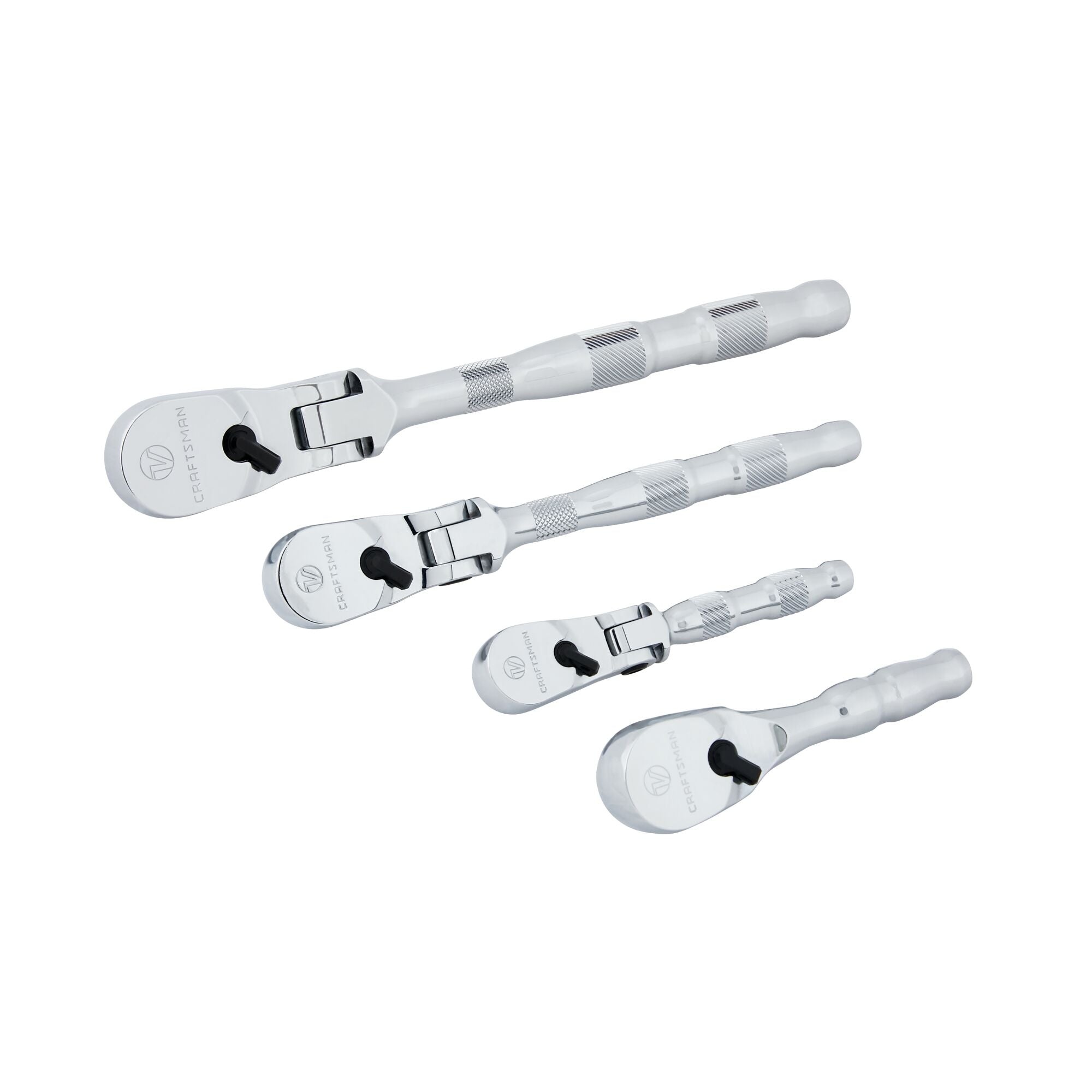 V-Series™ 1/4 in, 3/8 in and 1/2 in Drive Ratchet Set (4 PK) Fashion
