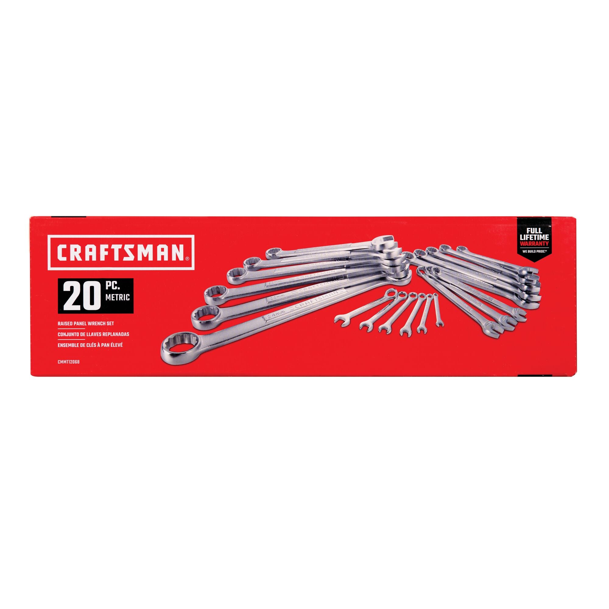 Metric Combination Wrench Set (20 pc) Fashion