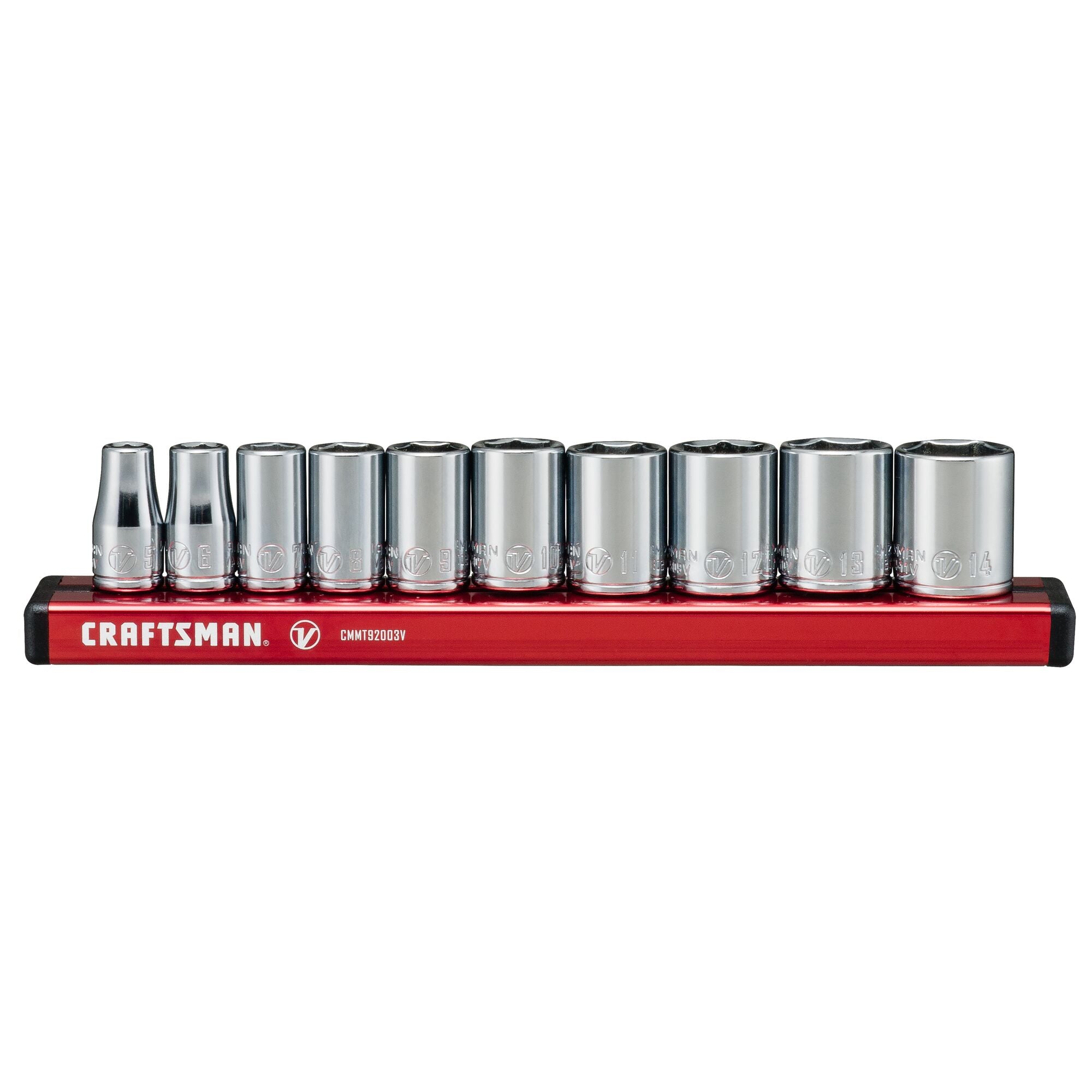 V-Series™ 1/4 in Drive Metric 6-Point Socket Set (10 pc) Online now