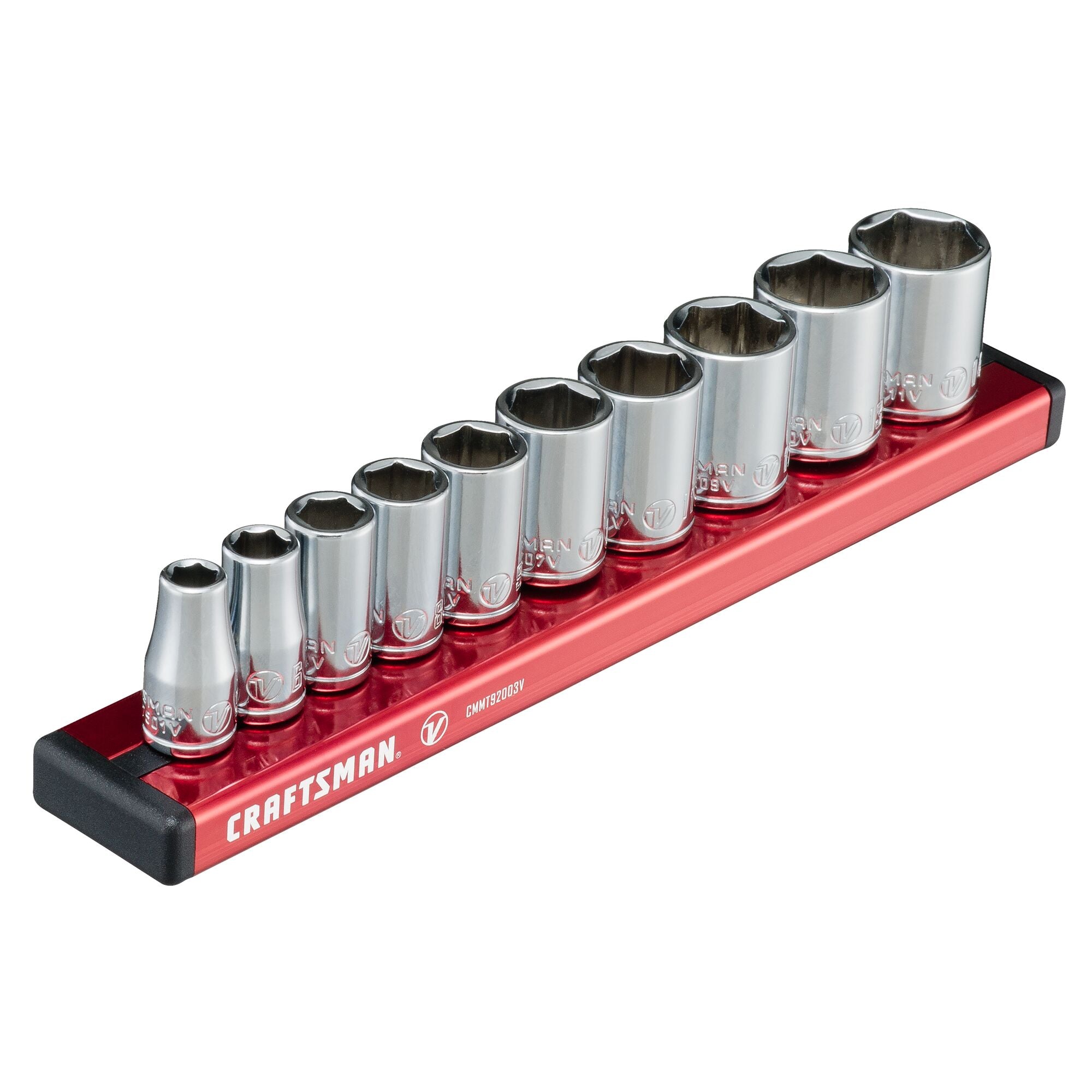V-Series™ 1/4 in Drive Metric 6-Point Socket Set (10 pc) Online now