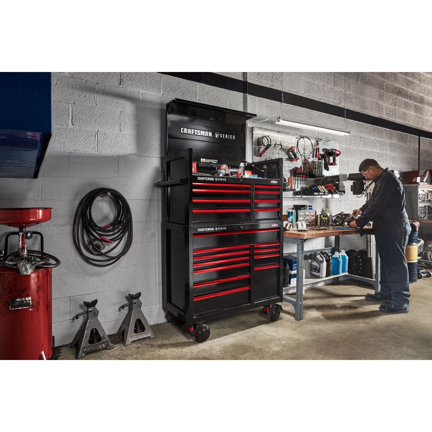 V-SERIES 41 Inch Wide 8-Drawer Tool Chest – Black Online