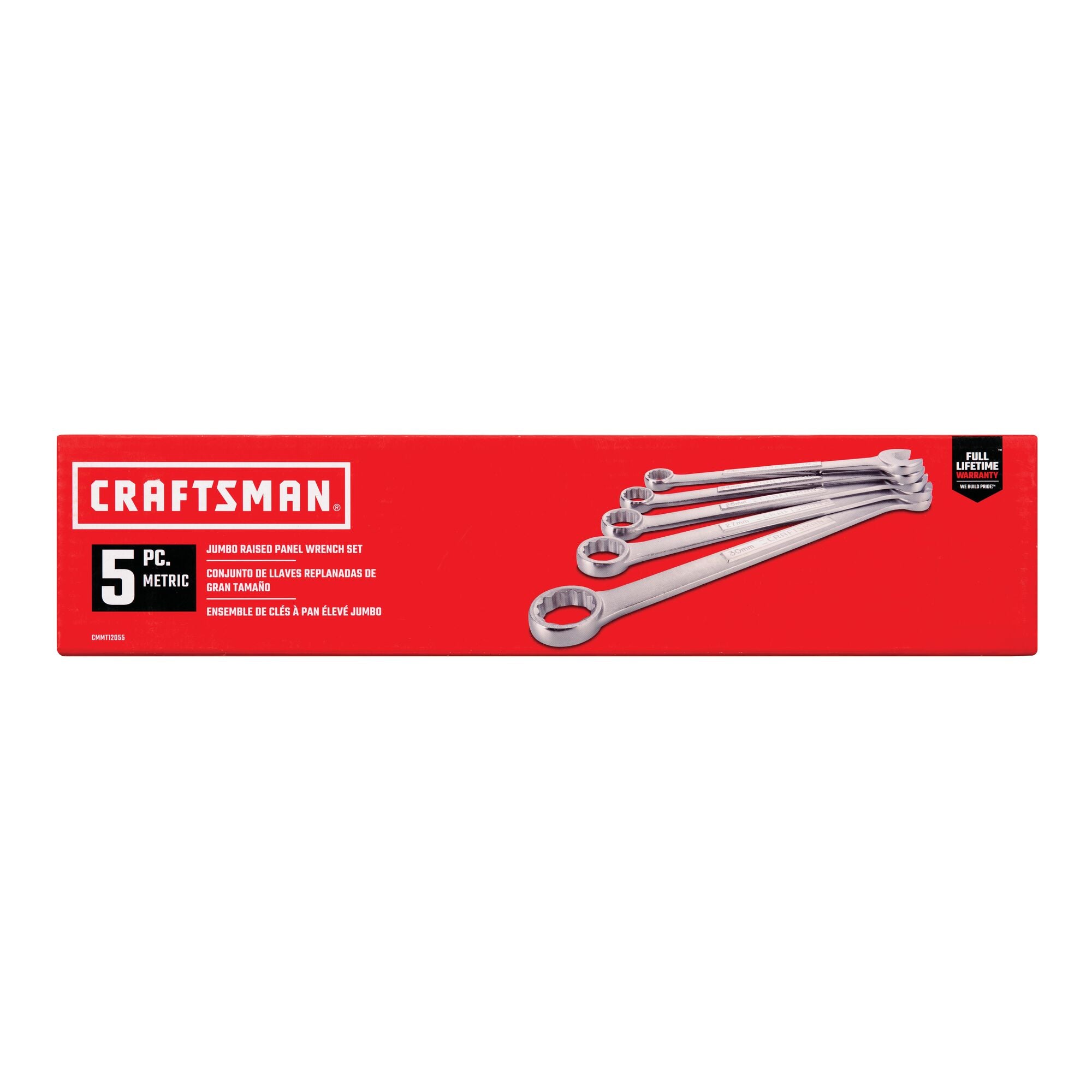 Metric Jumbo Combination Wrench Set (5 pc) Fashion