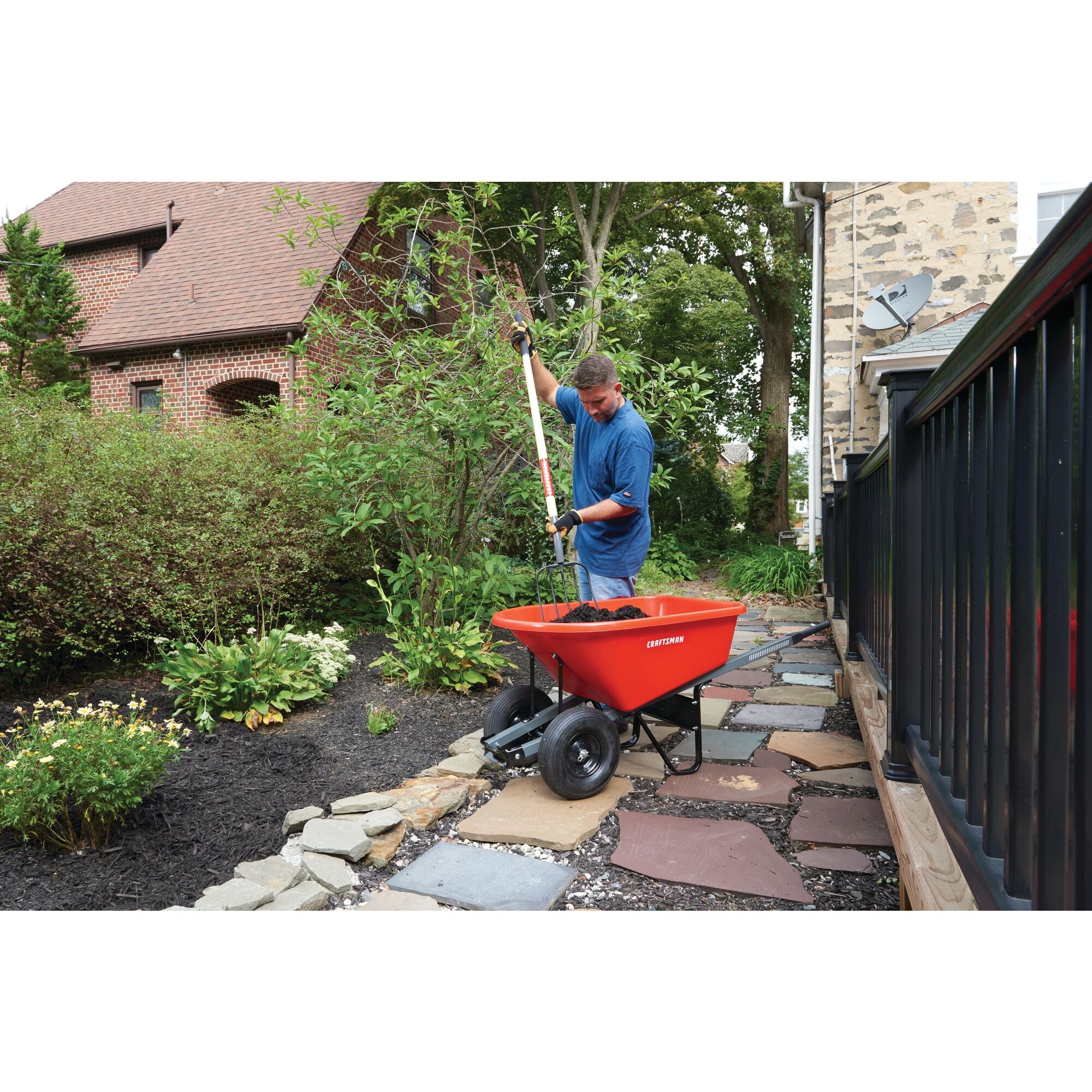 Wood Handle Manure Fork Discount