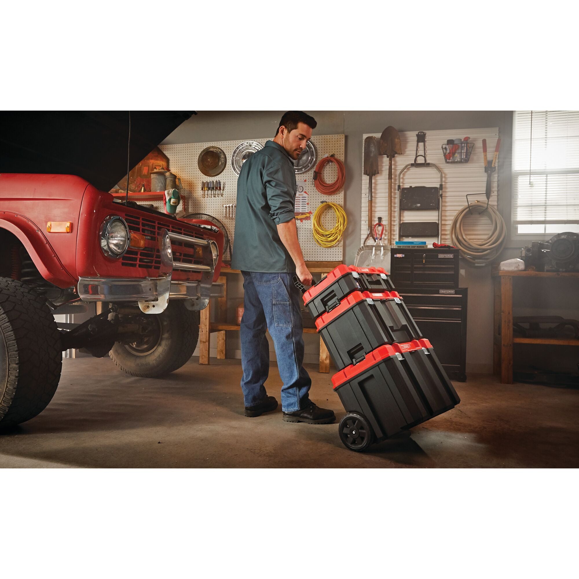 VERSASTACK™  Rolling System Tower With Organizer, Suitcase & Mobile Unit on Sale