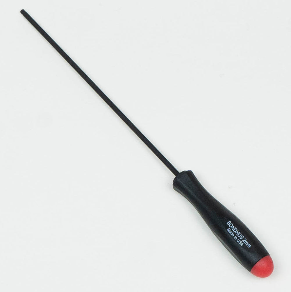 Bondhus 10752 2mm x 4″ Long Blade Ball End Hex Driver Balldriver Tip Screwdriver Fashion