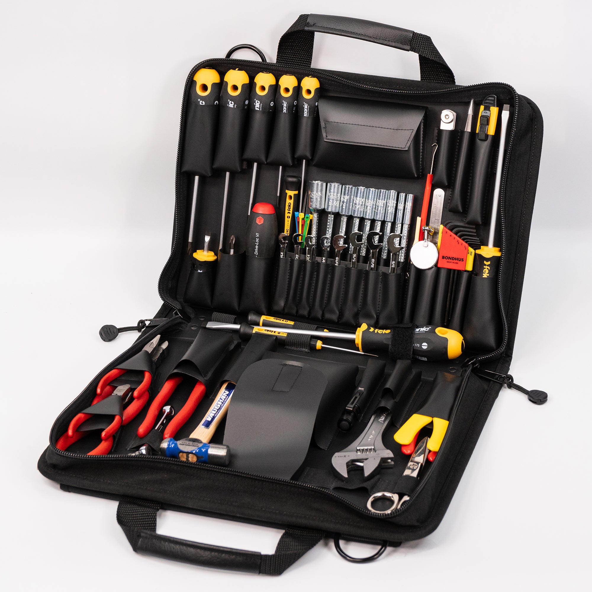 Crawford Field Service Tool Kit – 67-155BLK In Zipper Style Tool Case Fashion