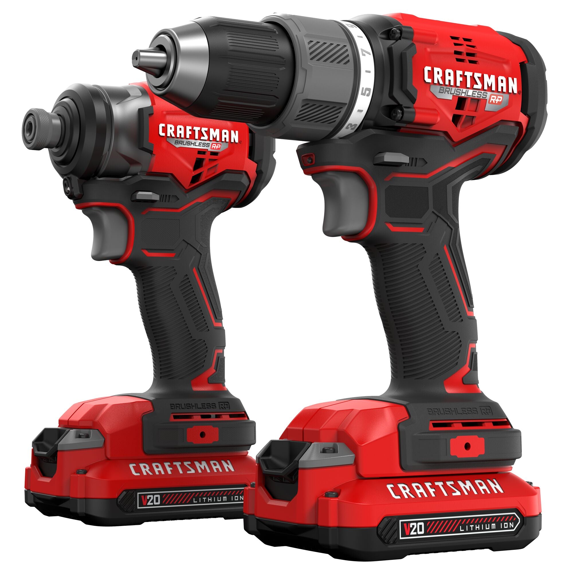 V20* BRUSHLESS RP™ 2-Tool Combo Kit With Two 1.5 Ah Batteries and Charger Fashion