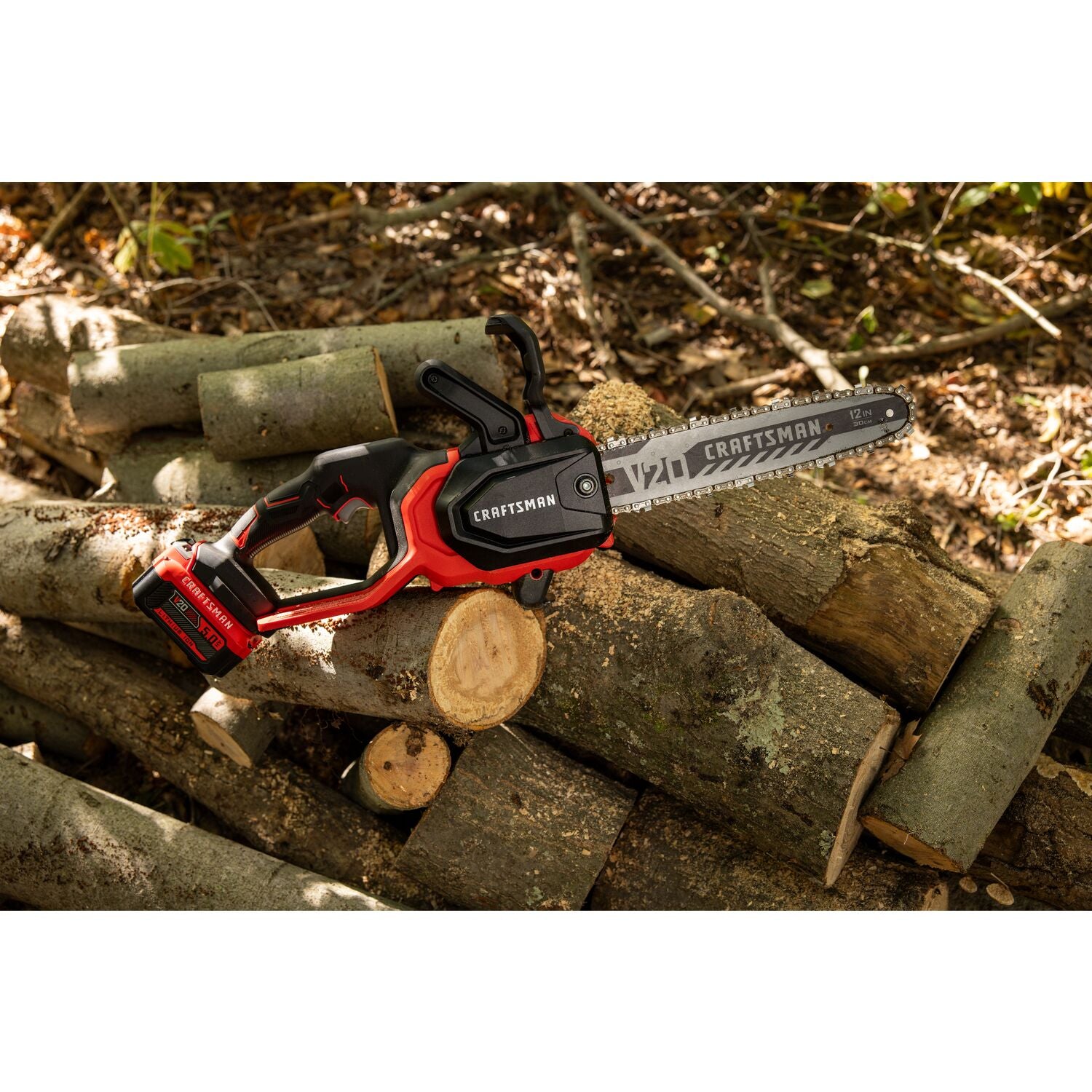 V20* BRUSHLESS RP™ 12 in. Chainsaw Kit With 5.0 Ah Battery and Charger Online Sale