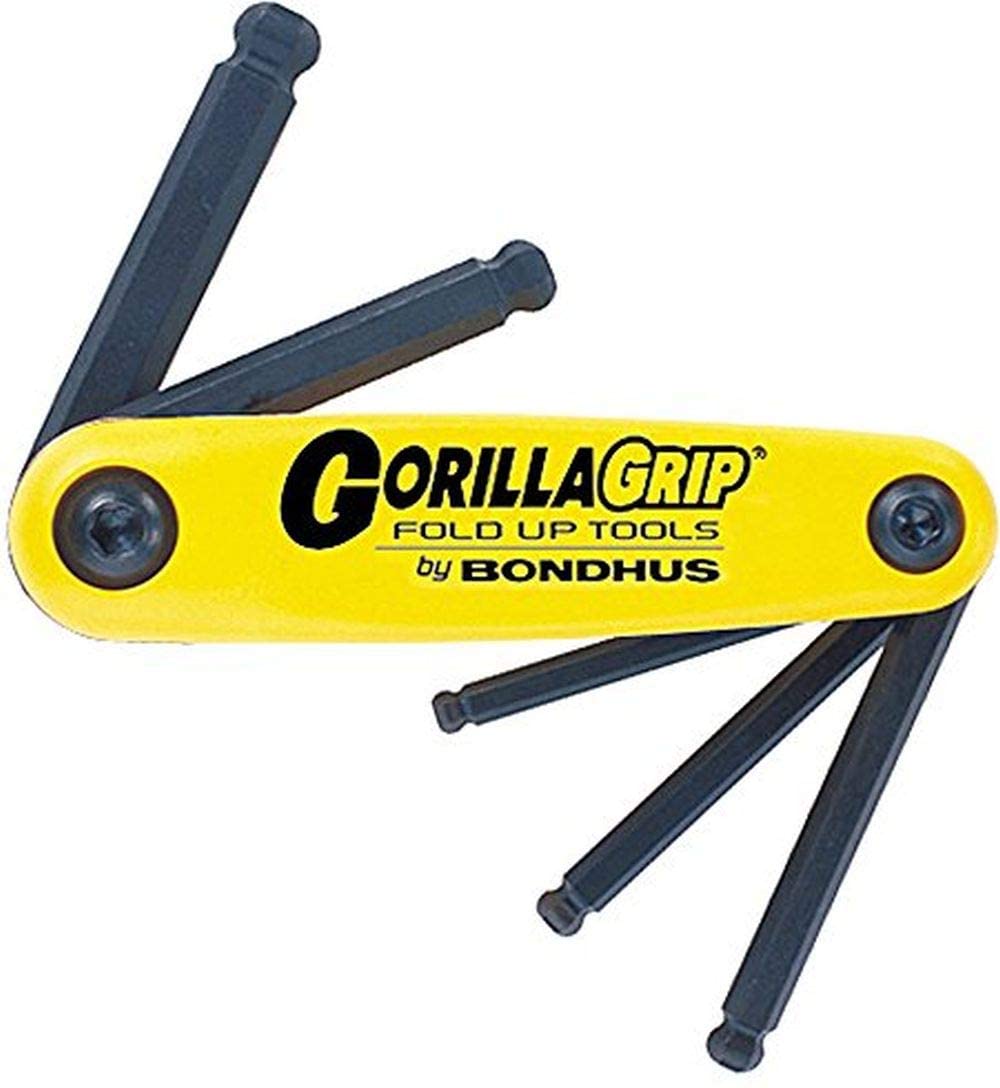 Bondhus 12894 Gorilla Grip Fold-Up Ball End Hex Inch 3/16″ to 3/8″ Supply