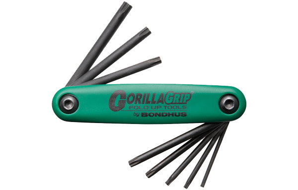 Bondhus 12634 Gorilla Grip Fold-Up Torx 8 Piece T9 to T40 Discount