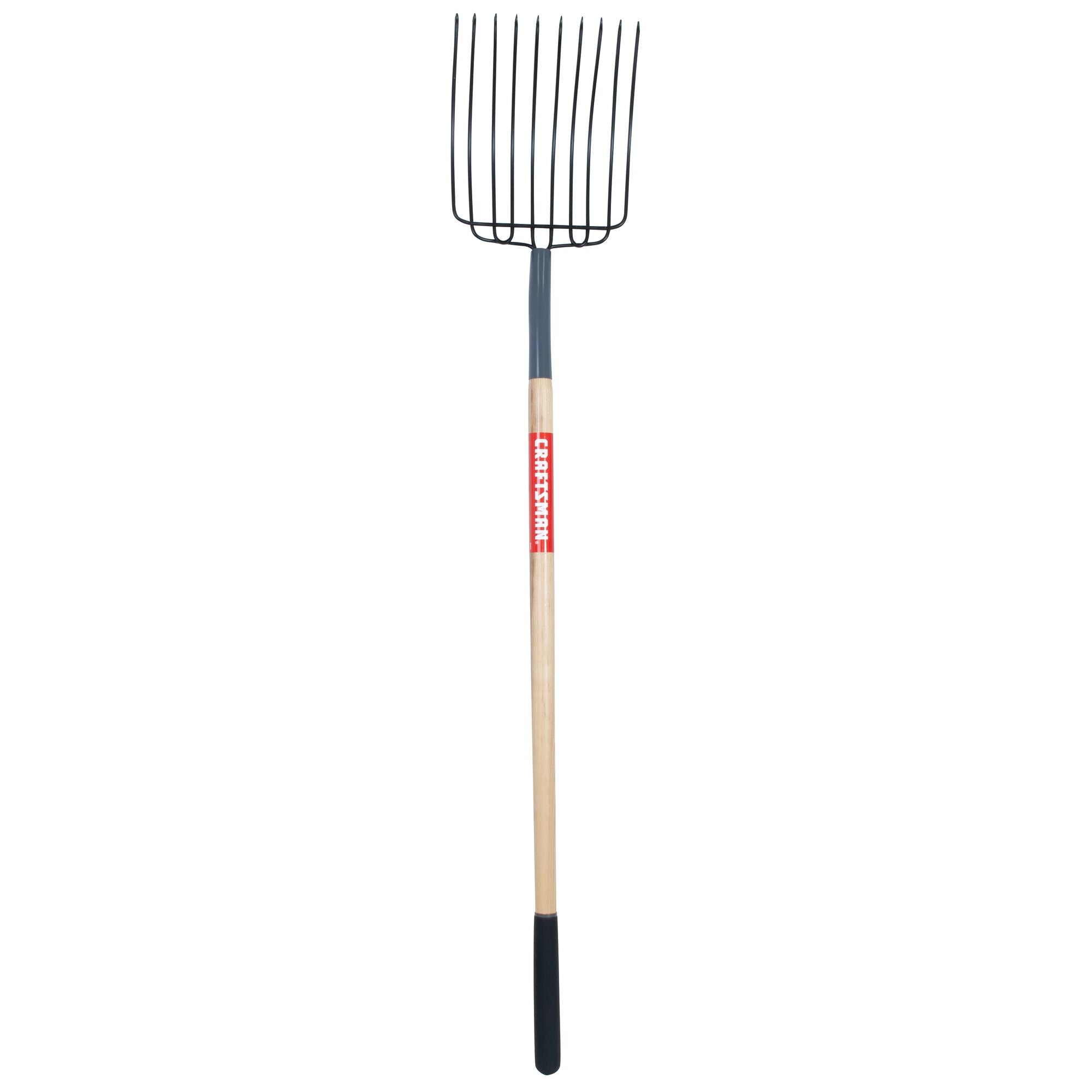 Wood Handle Bedding And Mulch Fork Discount