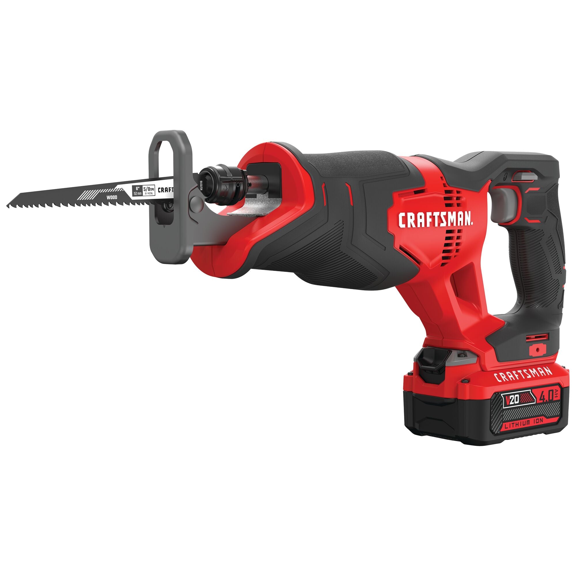 V20* Cordless Reciprocating Saw Kit With 4.0 Ah Battery and Charger Sale