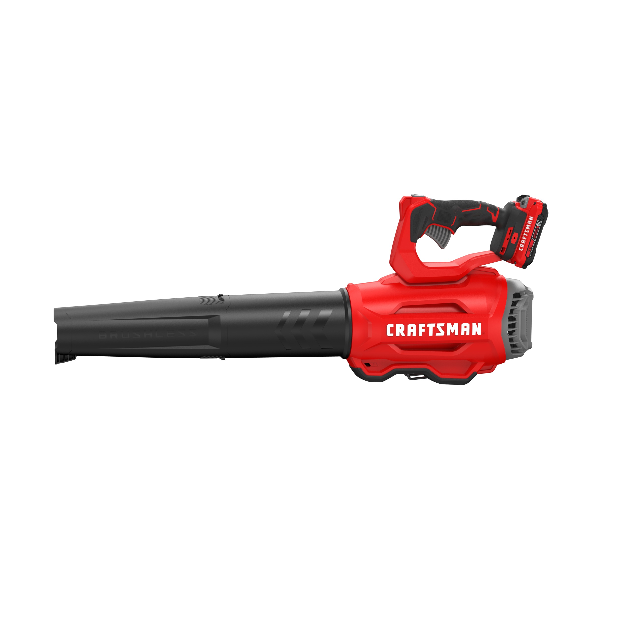 V20* Brushless Cordless Axial Blower Kit With Two 2.0 Ah Batteries and Charger Online now