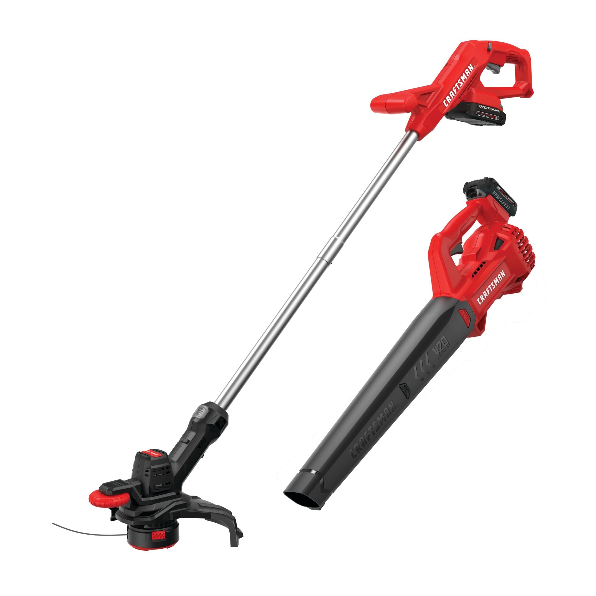 V20* WEEDWACKER® String Trimmer & Blower Combo Kit With Two 1.5 Ah Batteries and Charger Online Hot Sale