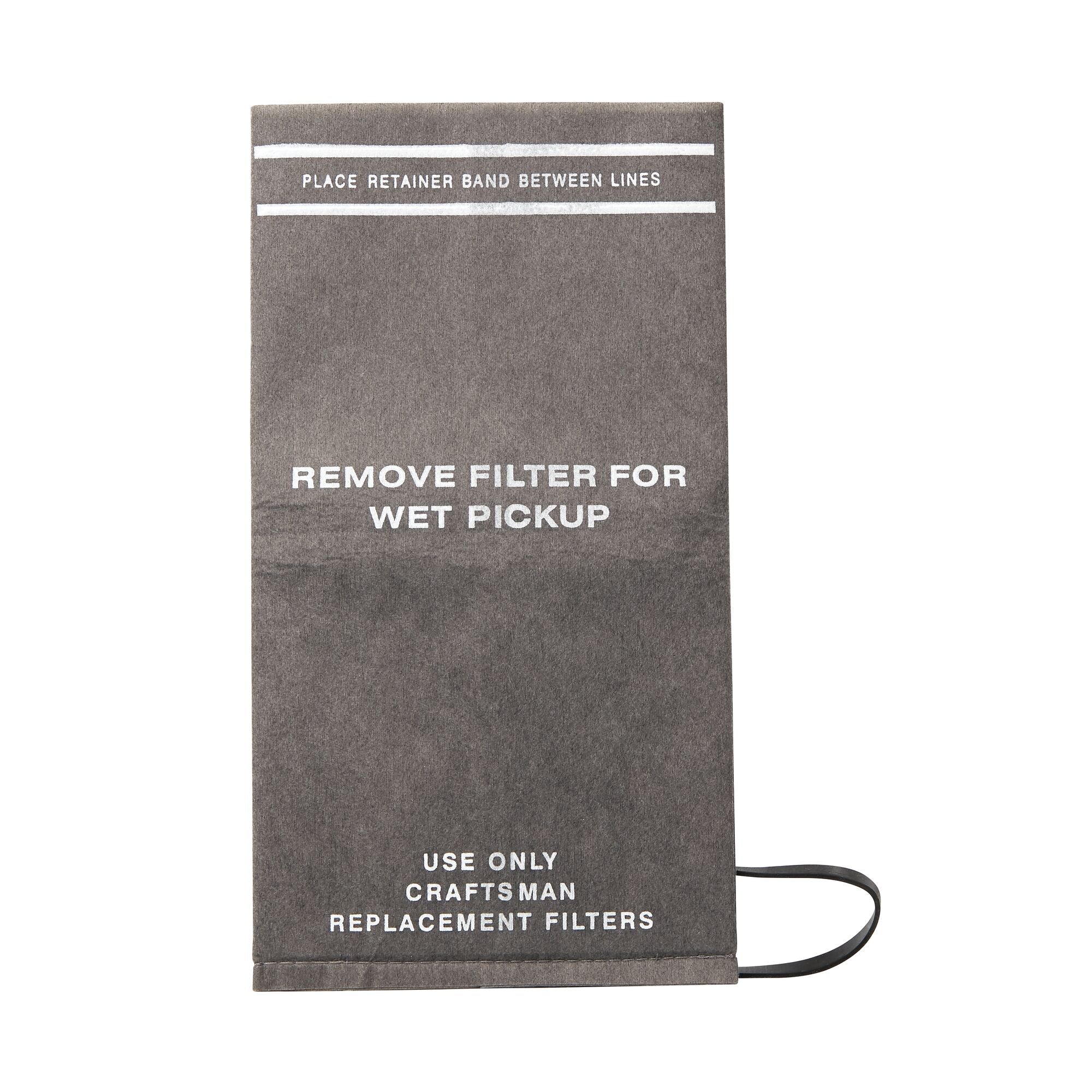 Wet/Dry Vac Filter Bags for 2 – 2.5 Gal Wet/Dry Vacs and Powerhead Bucket Vac (3 PK) Discount