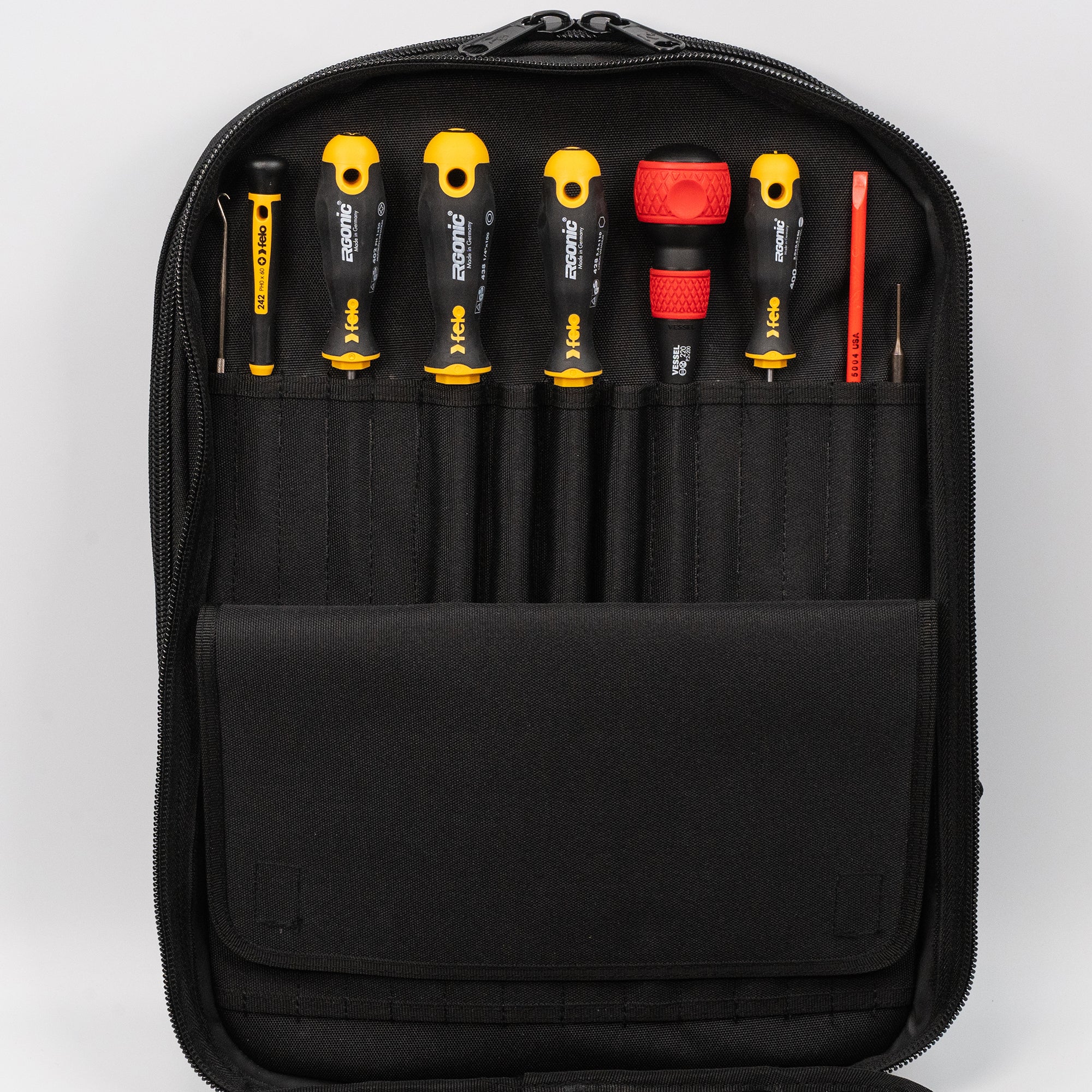 Crawford Basic Copier Tool Kit – 40-BP4 in 4-Panel Backpack Zipper Tool Case Discount