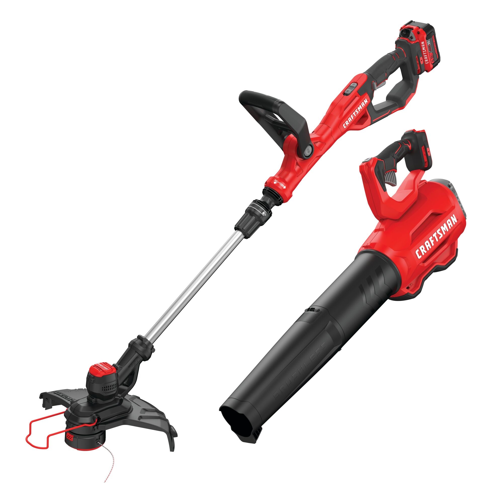 V20* Cordless WEEDWACKER® String Trimmer & Blower Combo Kit With 4.0 Ah Battery and Charger Sale