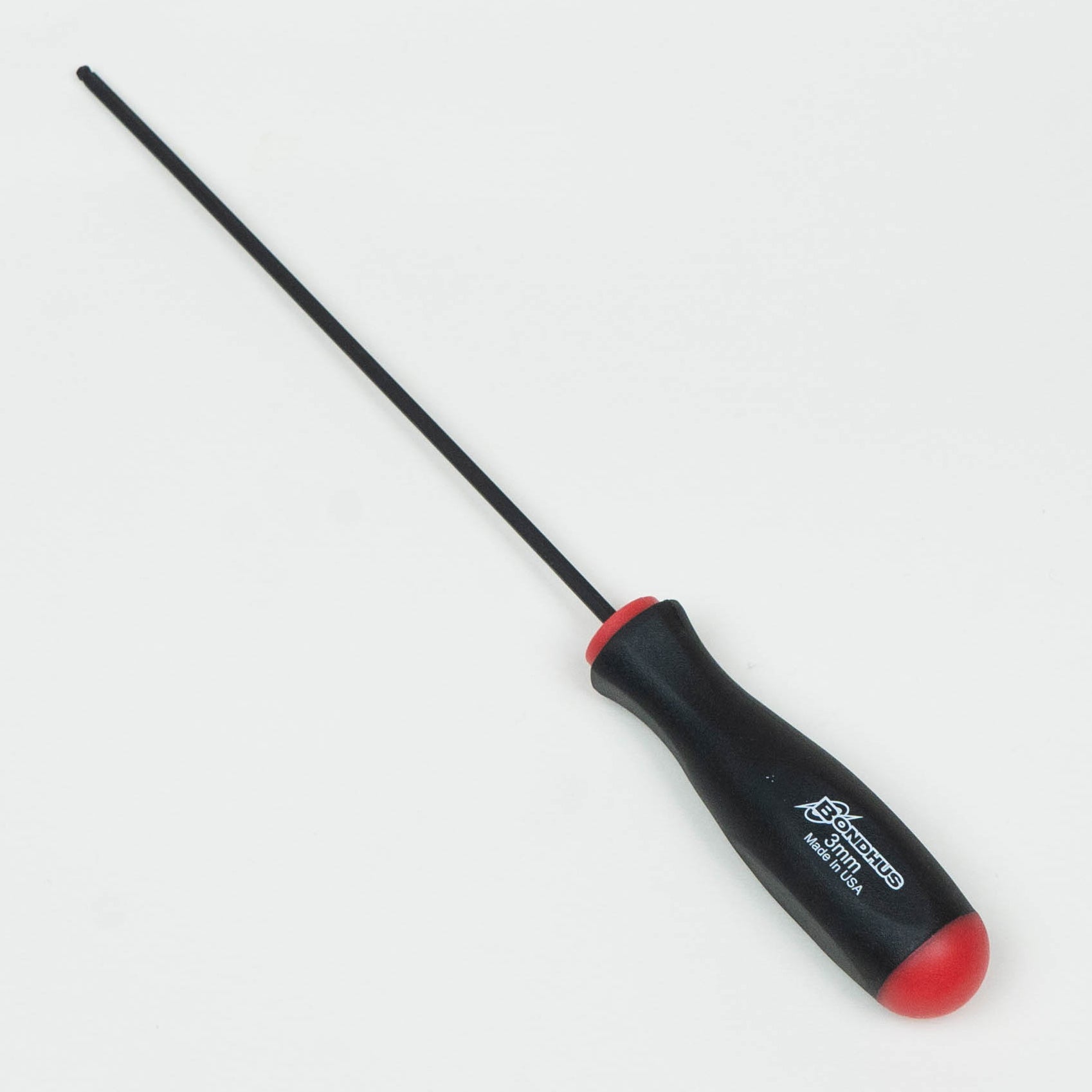 Bondhus 10756 3mm x 6.2″ Long Blade Ball End Hex Driver Balldriver Tip Screwdriver on Sale