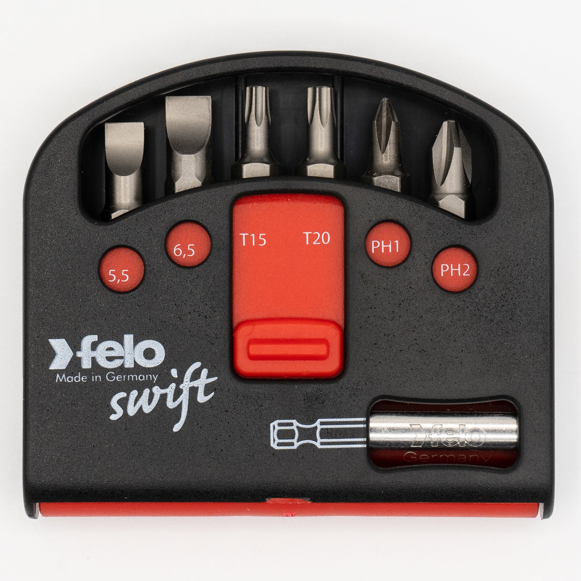 Felo 51923 Swift Box Universal 6 Piece Bit & Magnetholder – Phillips, Slotted, Torx Sale