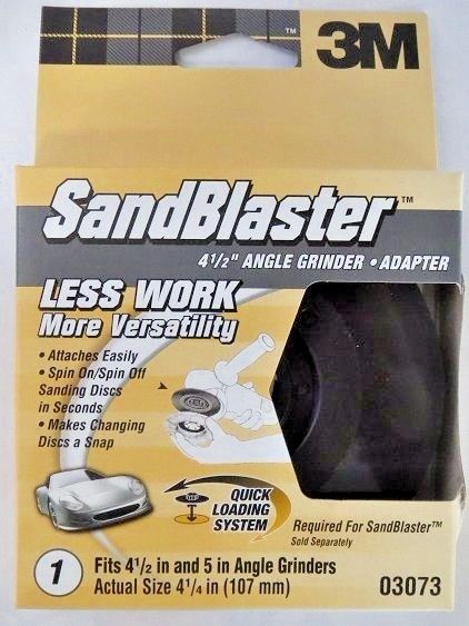 3M 03073 SandBlaster Automotive Angle Grinder Adapter Hot on Sale