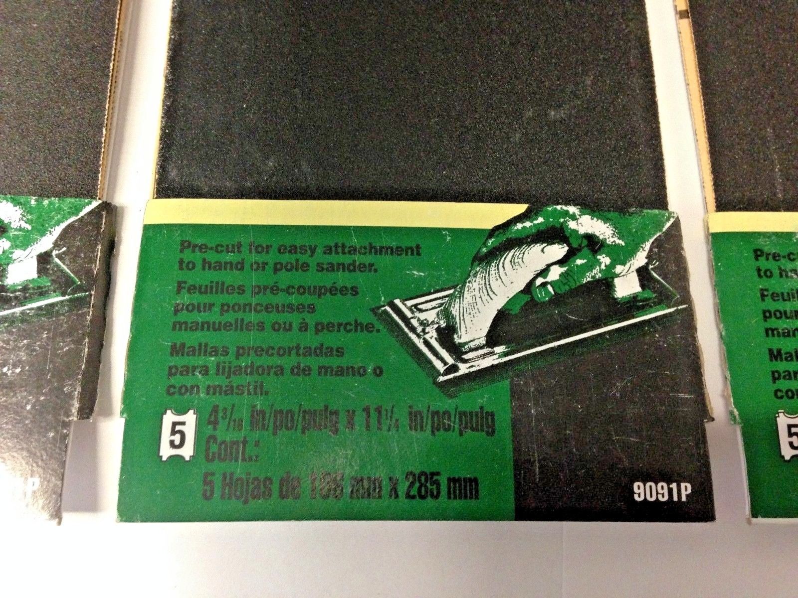 3M 9091P 4-3/16″ x  11-1/4″ Fine Drywall Sanding Sheets 3 Packs of 5 (15 Sheets) Online now