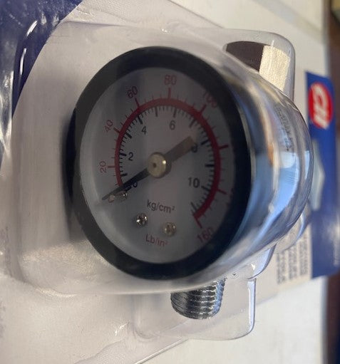 Campbell Hausfeild MP3276 Spray Gun Air Adj Valve w Gauge 1/4” Online Hot Sale