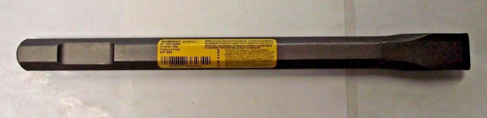 Dewalt DW5953 1″ x 12″ Cold Chisel – 3/4″ Hex Shank USA (Bulk) Online Sale