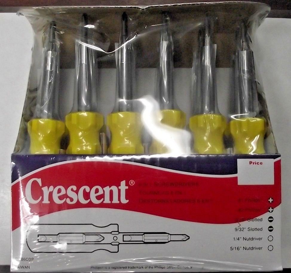 Crescent CMB6WCDP 6-in-1 Screwdriver 12 Pack Online