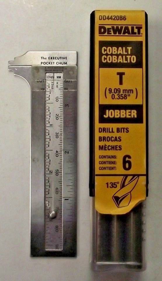 Dewalt DD4420B6 Letter T Cobalt Jobber Drill Bits 6 Pack Germany on Sale