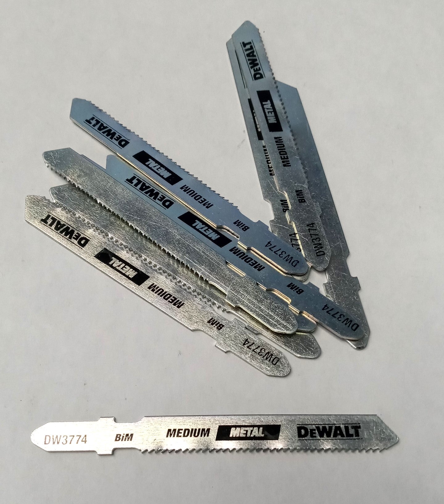 DeWalt DW3774B50 T-Shank Jig Saw Blades 50-pack 18 TPI Bi-Metal USA Online Hot Sale