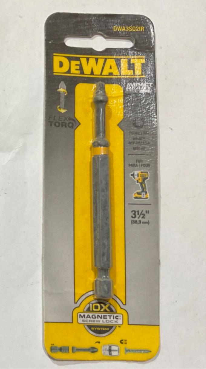 DeWalt DWA3SQ2IR #2 Square Flextorq power bit #I-97 Fashion