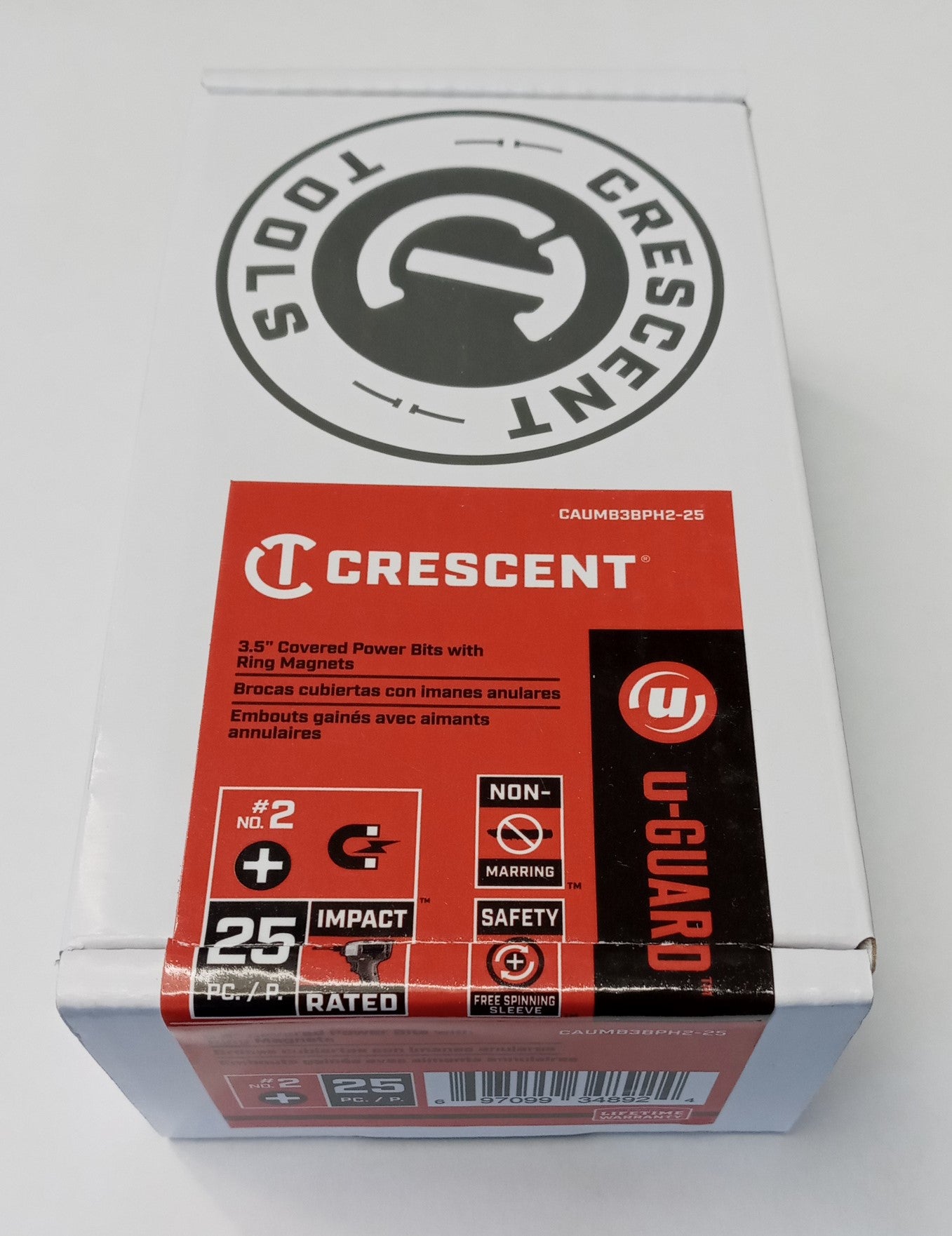 Crescent CAUMB3BPH2 #2 Phillips U-Guard Covered Impact Power Bit Ring Magnet 25p on Sale